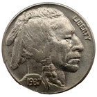 1937 Buffalo Nickel - AU++