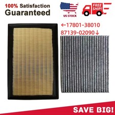 Combo Set Engine & Carbon Cabin Air Filter For Toyota Rav4 2013-2018 L4 2.5L