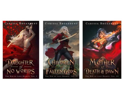 #ad The War of Lost Hearts Series by Carissa Broadbent Indie PAPERBACK $99.00