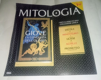 Mythology Jupiter the Conquest of Olympus RBA - New Sealed Book 