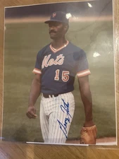 George Foster Autographed Signed 8x10 Photo - MLB Reds Mets Giants - w/COA