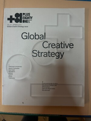 Plus Eighty One - Creators on the line Vol 67 Spring 2015 Global Creative