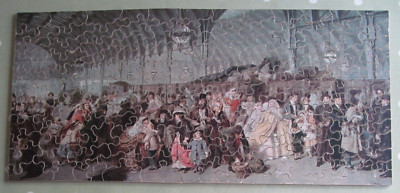 VINTAGE HOLZPUZZLE GWR TSCHAD VALLEY PADDINGTON BAHNHOF VOLLSTÄNDIG