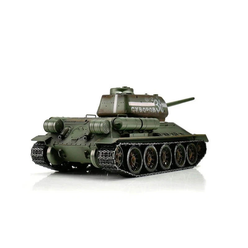 1/16 RC T-34/84 verde BB fumo - Immagine 2 di 4
