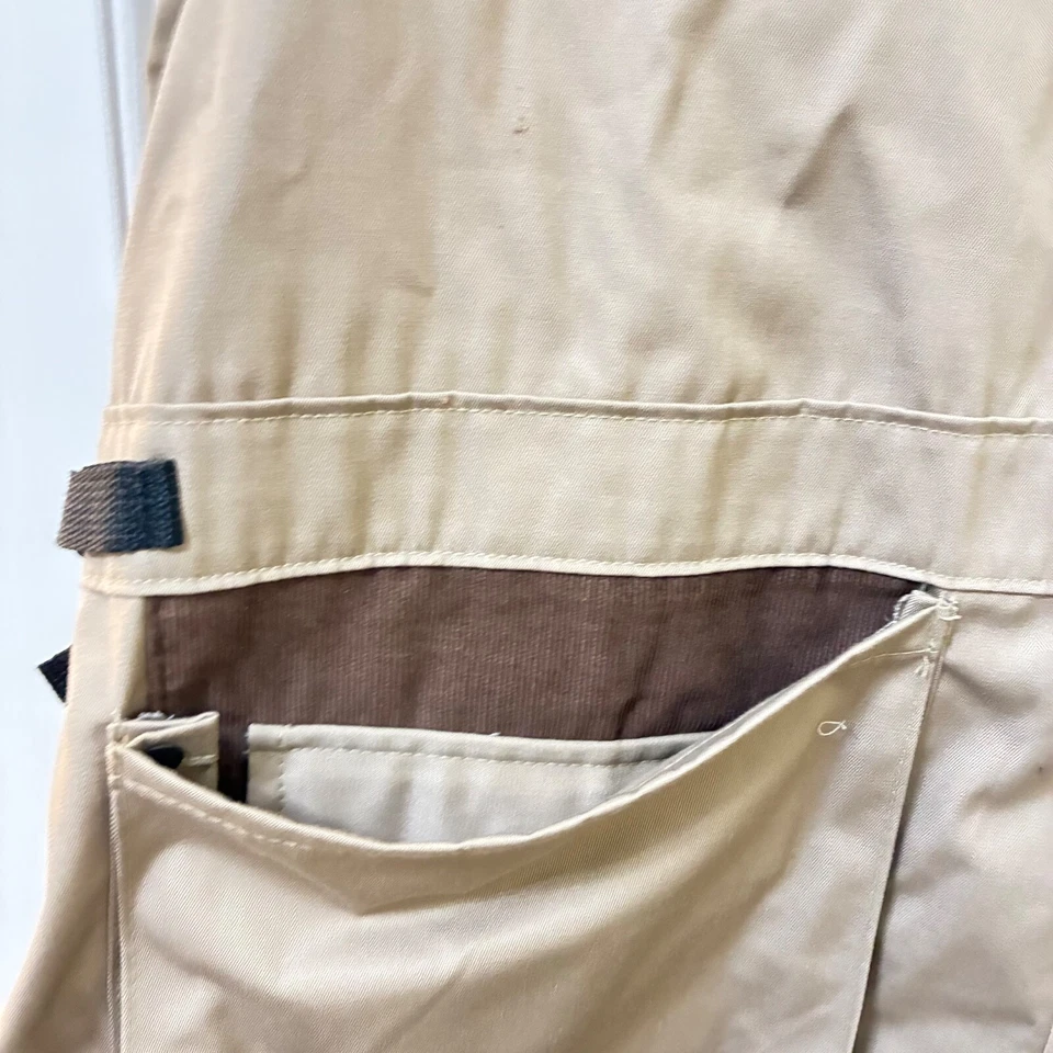 Ideal Shooter's Vest, Shooting Tan, XL logo Union Sportsman's Alliance made USA - Image 2 of 4