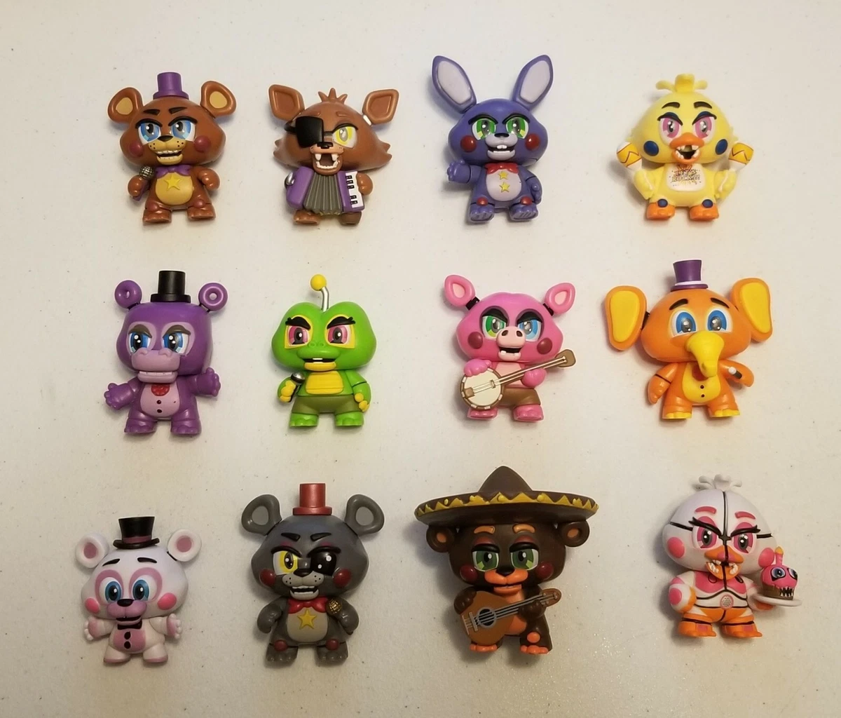 Funko Pop FNAF Pizzeria Simulator Mystery Minis Set Lot Chase