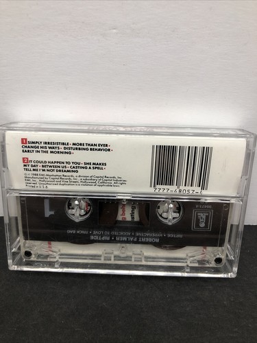 ROBERT PALMER HEAVY NOVA 1988 VINTAGE CASSETTE TAPE USED - Picture 2 of 5