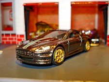 ASTON MARTIN DBS CUSTOM EDITION 1/64 HW SPORTS CAR CUSTOM RIMS AND TIRES ADDED