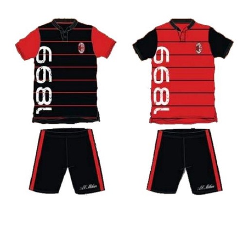 Pigiama Uomo Ac Milan 1899 Completo Estivo Adulto PS 12814 | eBay