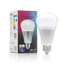 Auraglow 2.4GHz RF Remote Control Colour Changing RGB E27 Lamps LED Light Bulbs