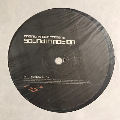 Origin Unknown - Broken Road / Red One - Hard Edge 12  Drum and Bass Vinyl Ram