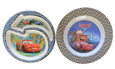 The First Years Melamine Disney Pixar Cars Plate Lot of 2 Lightning McQueen
