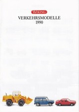Wiking Programm 1990, Prospekt, ohne H&auml;ndlerstempel, sehr guter Zustand