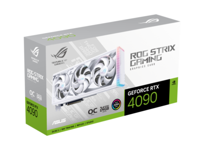 ASUS ROG STRIX GeForce RTX 4090 ホワイト OC ROG Strix GeForce RTX 4090 24GB GDDR6X White OC Edition | Graphics