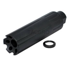 4.5" 1/2x28 TPI Linear Comp - Black Anodized Aluminum for 350 Legend/9MM