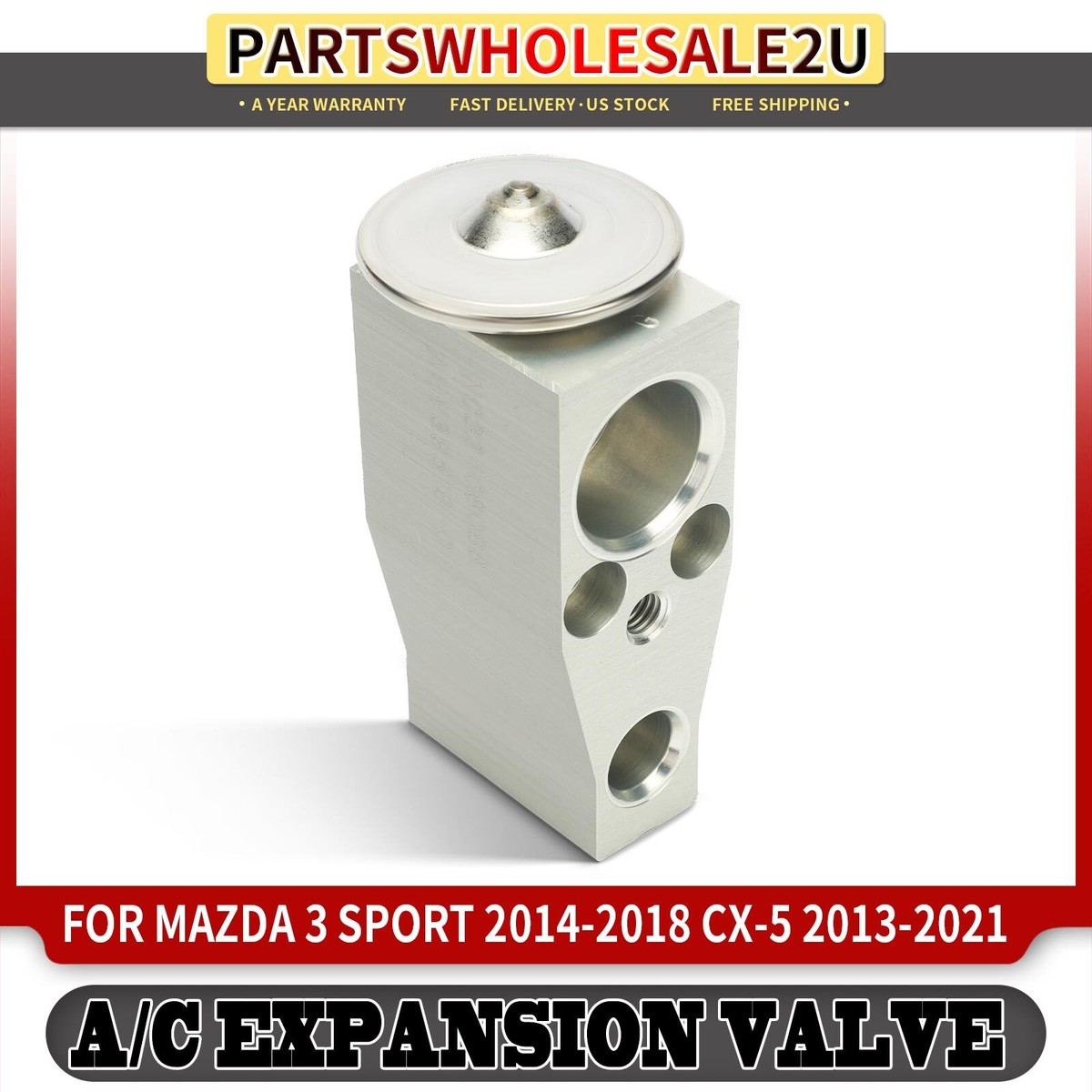 AC A/C Expansion Valve for Mazda 3 Sport 2014-2018 CX-5 13-21 6 14