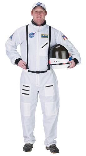 halloween nasa astronaut suit adult white large high quality men