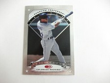1997 DONRUSS PREFERRED SILVER ERIC YOUNG # 126 BASEBALL CARD (ROCKIES)