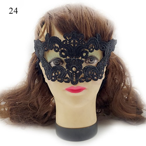 Lace Mask Party Masquerade Ball Eye Masks Flower Feather Bachelorette Party │ - Picture 64 of 67