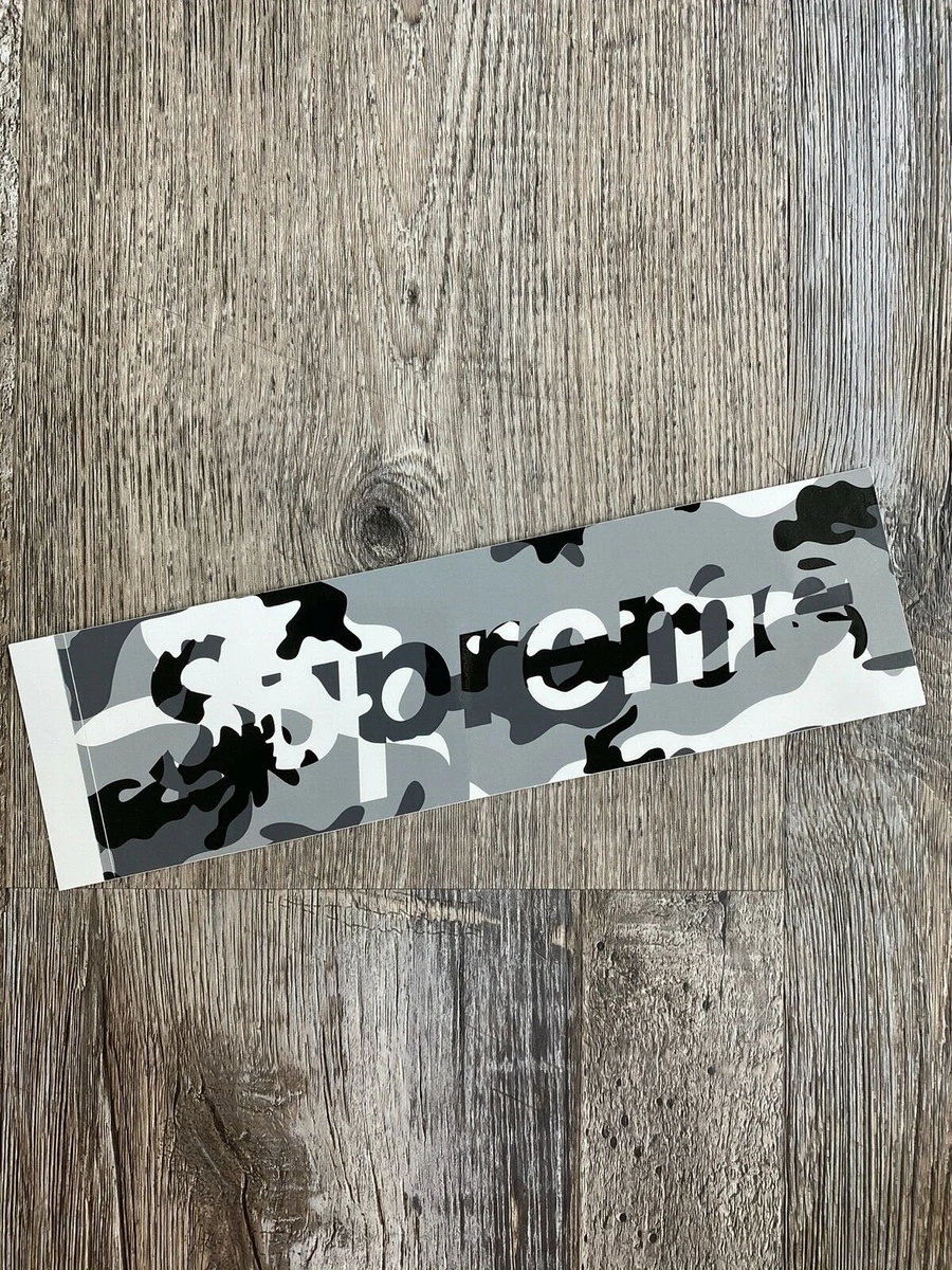 Grey top supreme sticker