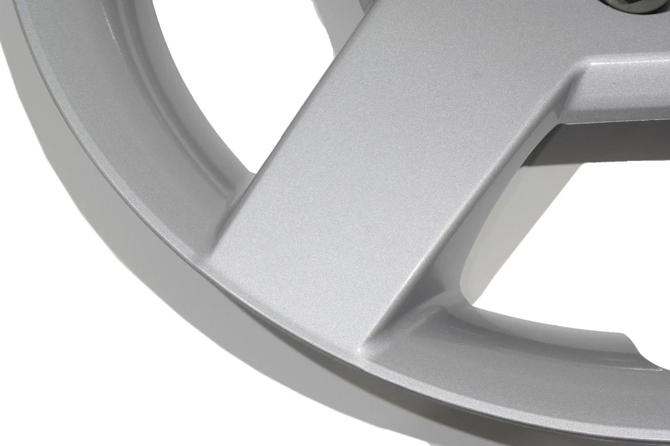 Juego de tapacubos centrales 15" plateado OEM NUEVO para Chevrolet Cobalt 9595091 Foto 4 de 4