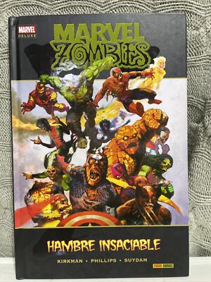 Marvel Deluxe Zombies Hambre Insaciable Hardcover (k)