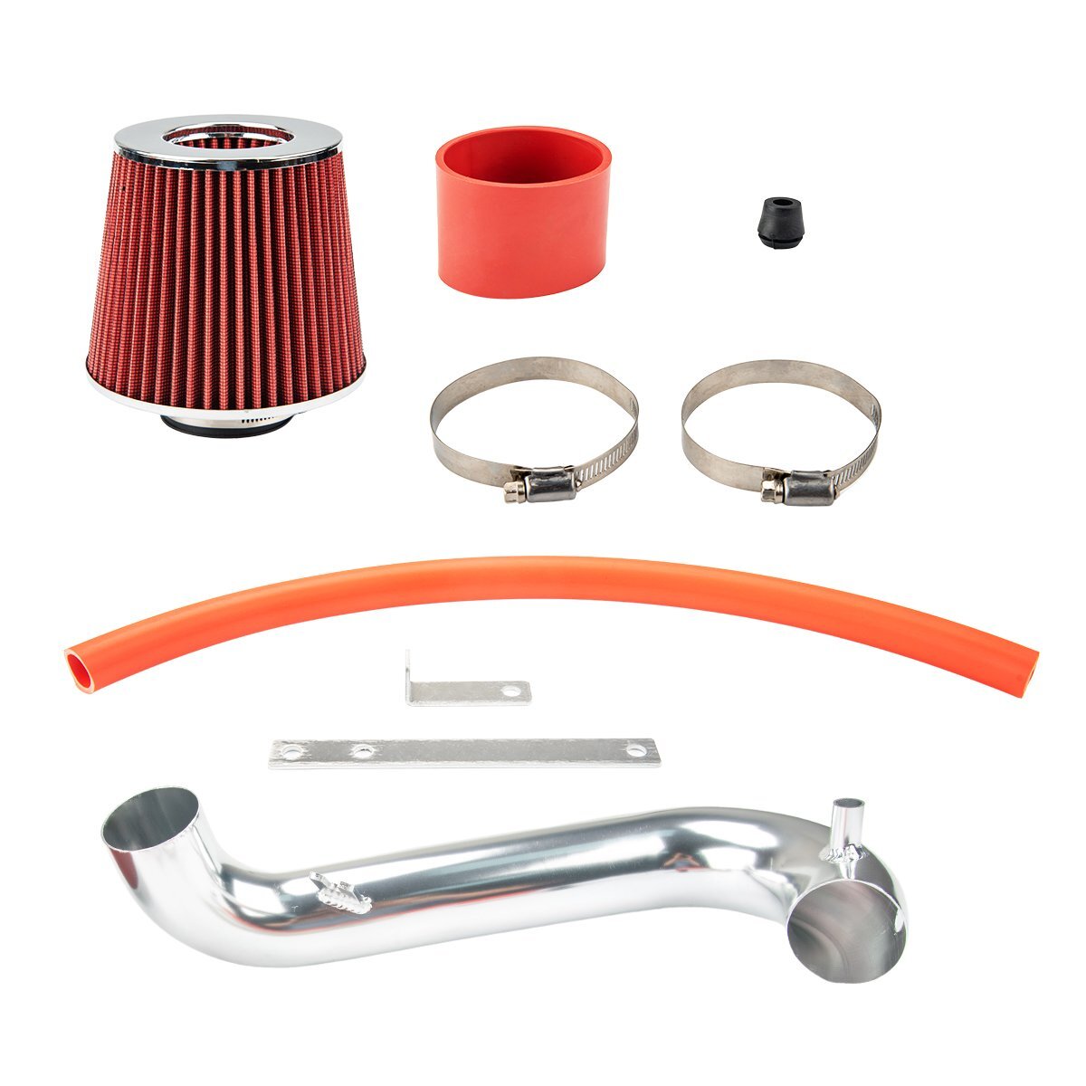 FOR 2001-05 Honda Civic 1.7L 2.5" INCH Car Cold Air Intake System Kit+ filter