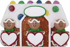 Gingerbread House Group 3 family,friends,etc  PERSONALIZED FREE 