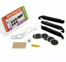 Deluxe Self Seal Puncture Cycle Repair Kit And Tools SRK02 Free Postage Inc