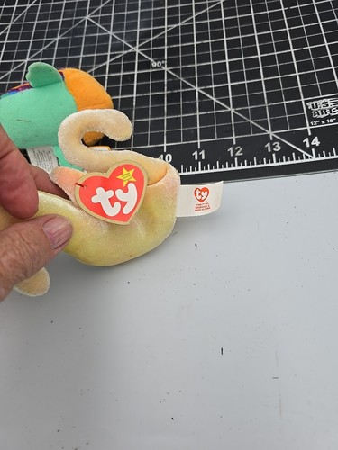 2 McDONALDS HAPPY MEAL TY Beanie Babies + 1 TY Seahorse Plush Toys W/ Tags - Picture 6 of 8