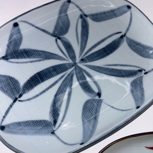 Vintage Hand Painted 6”x5” Small Ceramic Trays/Dishes - Picture 5 of 11