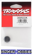 Traxxas 3950x Gear 20-T pinion 32p heavy duty machined hardened steel TRA1