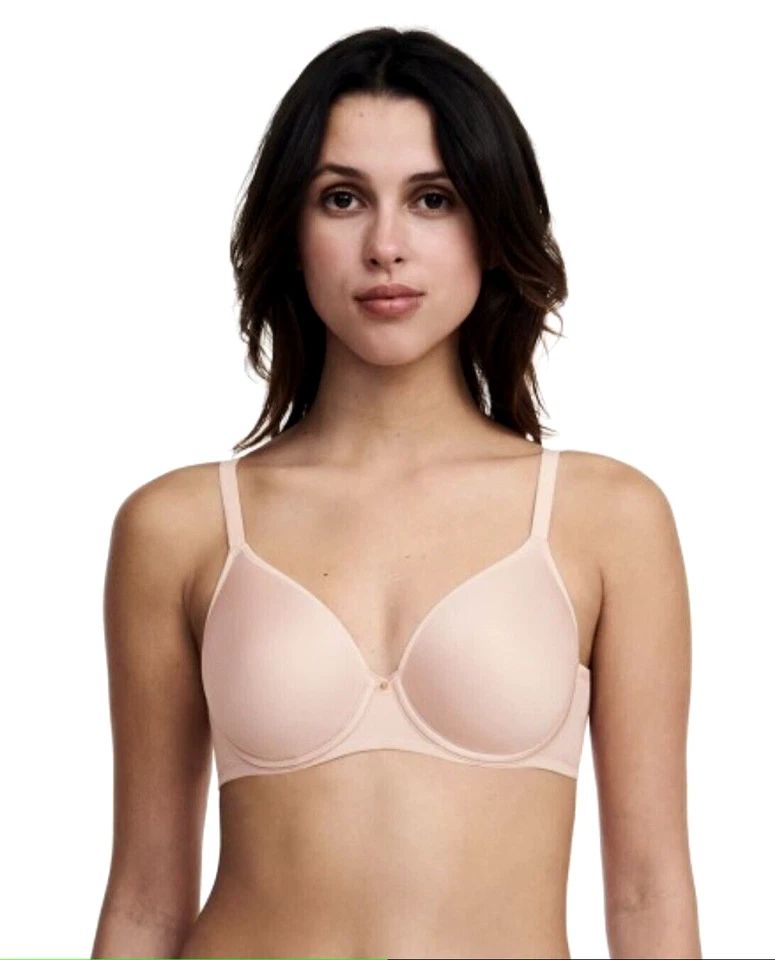 Sujetador Chantelle 18J6 Comfort Chic Cobertura Completa Memoria 40D Desnudo Foto 3 de 4