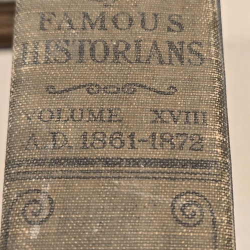 Set of 4 THE GREAT EVENTS BY FAMOUS HISTORIANS 1905 VOL 2, 3, 12, 18 BC-AD - Picture 3 of 13