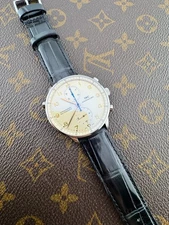 IWC Portuguese Ref.3712 Chronograph Rattrapante Chronograph Flyback Stainless Steel