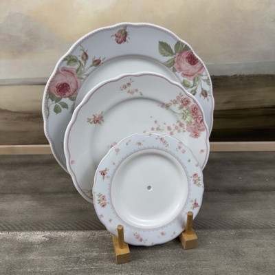 Pottery Barn LoveShackFancy Garden Floral Tiered Stand 3-pcs. Platters Only Read