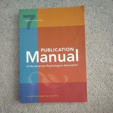 Publication Manual (OFFICIAL) 7th Edition of ...
