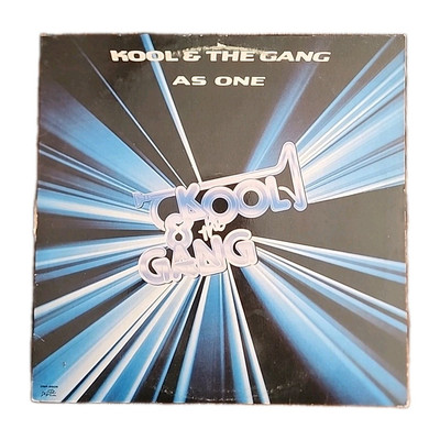 Kool & The Gang AS ONE   EXCELLENT Vinyl LP  De-Lite  Records 1982