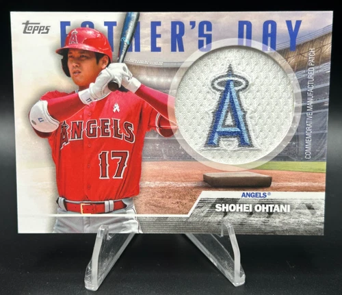 2023 Topps Shohei Ohtani Father’s Day Commemorative Team Patch Card #FD-SO MVP!