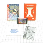 Sega Genesis The Adventures of Batman & Robin Video Game w/ Box & Manual