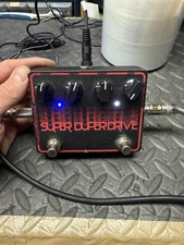 Solidgoldfx Super Duper Drive Electric Guitare Effect Pedal Made In Montreal Qc