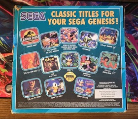 Sega Genesis III Model 3 Console Core System Complete In Box CIB! 