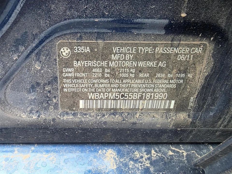 Radiator Fan Motor Fan Assembly Radiator 850 Watt Fits 09-12 BMW 335i 30068100 Foto 2 de 4