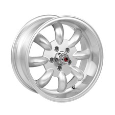 Legendary Wheel Co. Minilite Lw80 Alloy Wheel 17x7 Silver Mustang 1965-1973