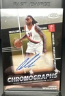 Topps 2024-25 Chrome Chromographs Jabari Walker Autograph Portland Basketball
