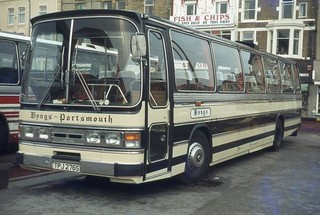 35mm original bus slide Byngs Portsmouth TPJ 276S (Ex Grant Fareham)