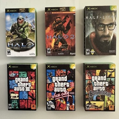 Retro Handmade XBox Games 3D Refrigerator Magnets Video Games Gamer Gifts