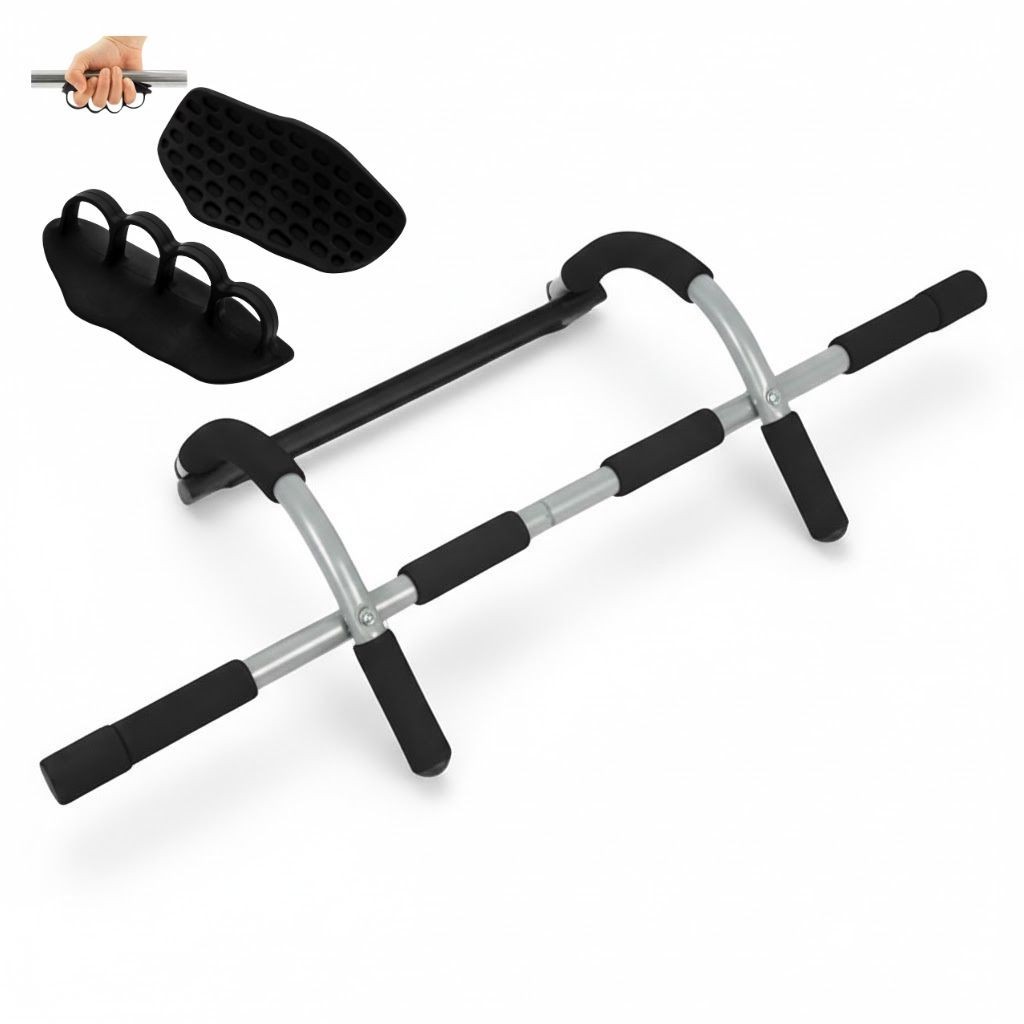 Chin Up Bar Doorway Pull Up Bar Adjustable Heavy Duty Home Gym Fitness Trainer