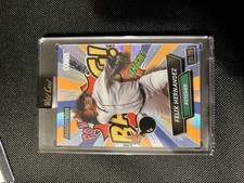 Wild Card Felix Hernandez Alumination Comix Serial Numbered Limited Edition 2023