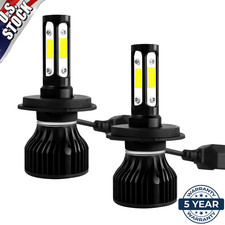 9003 H4 Led Bulbs Super Bright White Headlight Bulbs Kit 1000000lm Hilo Beam